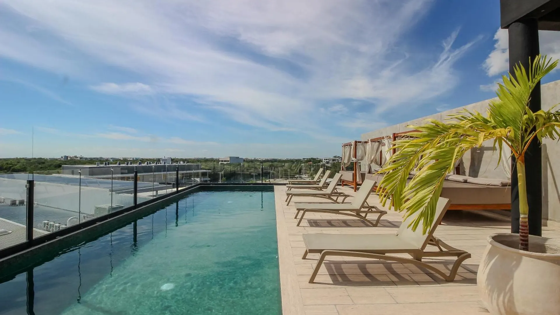 Luxury Studio With Rooftop Pool In Tulum Best Location Apartament