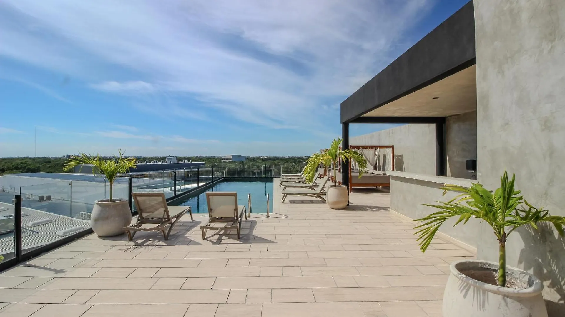 Luxury Studio With Rooftop Pool In Tulum Best Location